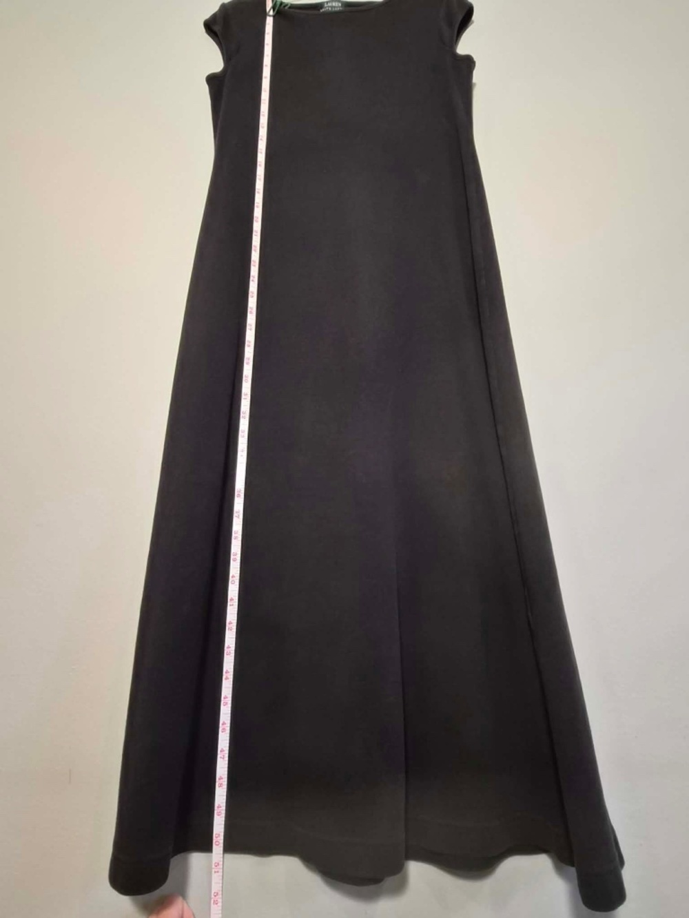 Ralph Lauren Vintage Y2K Heavyweight Buttery Soft Plush 100% Cotton Maxi Dress L - Picture 12 of 12
